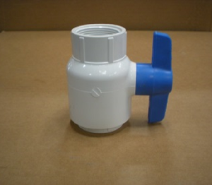 1-1/4″ PVC Threaded Ball Valve